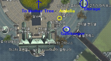 Location of Andelia in Elf Town